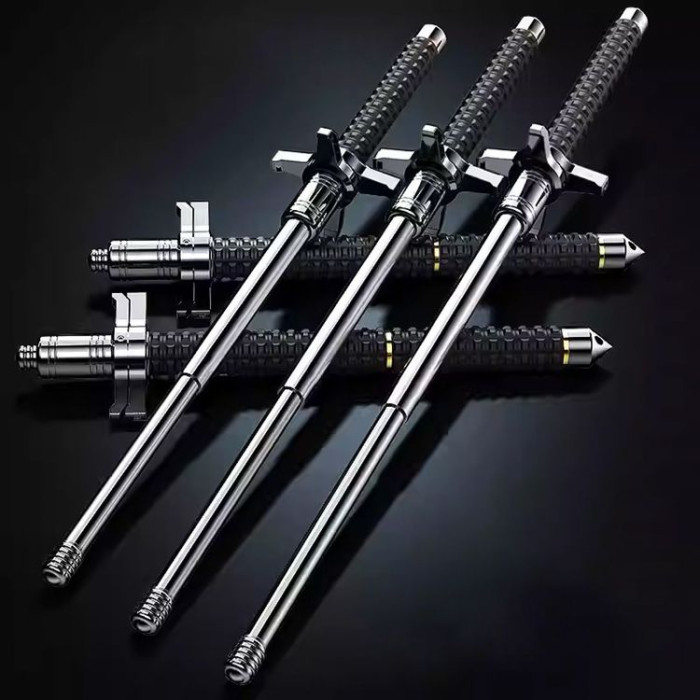 26inc Premium Self Defense Retractable Metal Stick thumbnail 4